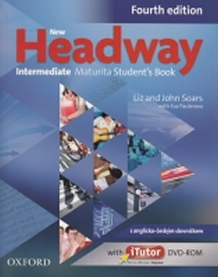 Obrázok New Headway Fourth Edition Intermediate Maturita Student´s Book + iTutor DVD CZ