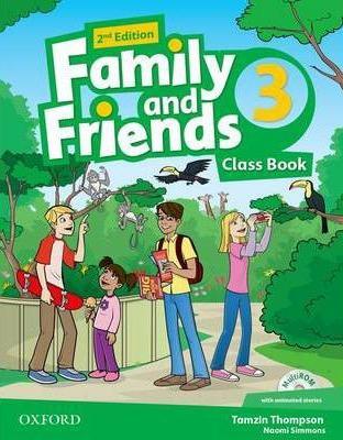 Obrázok Family and Friends 2nd Edition 3 Course Book with MultiROM Pack