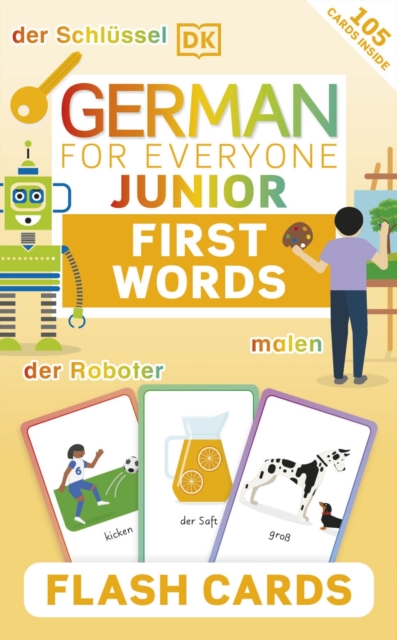 Obrázok German for Everyone Junior First Words Flash Cards
