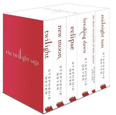 Obrázok Twilight Saga 6 Book Set (White Cover)