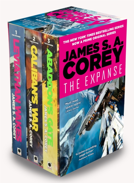 Obrázok The Expanse Box Set Books 1-3 (Leviathan Wakes, Caliban's War, Abaddon's Gate)