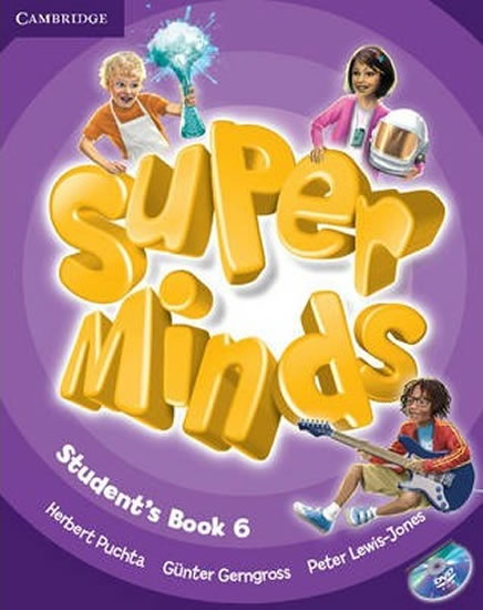 Obrázok Super Minds Level 6 Students Book with D