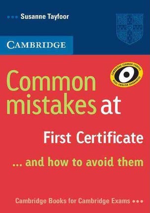 Obrázok Common Mistakes at First Certificate ... and how to Avoid them