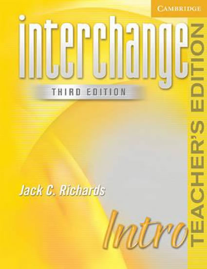 Obrázok Interchange Intro Teacher´s Edition, 3rd edition