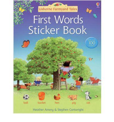 Obrázok First Words Sticker Book