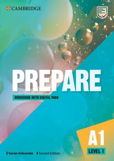 Obrázok Prepare 1/A1 Workbook with Digital Pack, 2nd