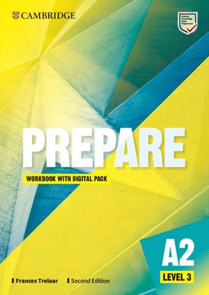 Obrázok Prepare 3/A2 Workbook with Digital Pack, 2nd