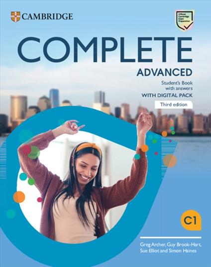 Obrázok Complete Advanced Student´s Book with Answers with Digital Pack, 3rd edition