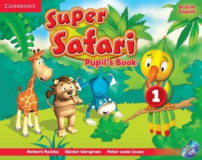 Obrázok Super Safari 1: Pupils Book with DVD-ROM