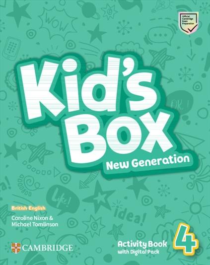 Obrázok Kid´s Box New Generation 4 Activity Book with Digital Pack British English