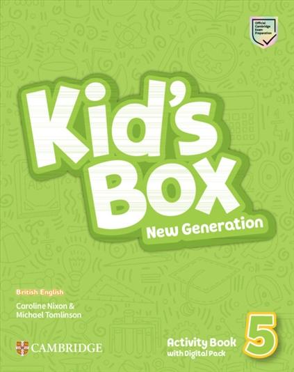 Obrázok Kid´s Box New Generation 5 Activity Book with Digital Pack British English