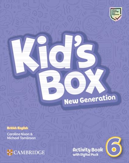 Obrázok Kid´s Box New Generation 6 Activity Book with Digital Pack British English