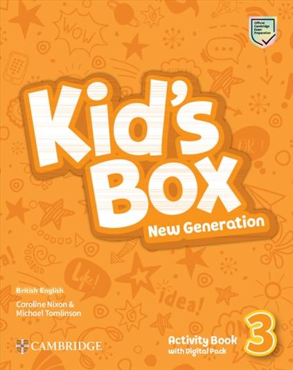 Obrázok Kid´s Box New Generation 3 Activity Book with Digital Pack British English