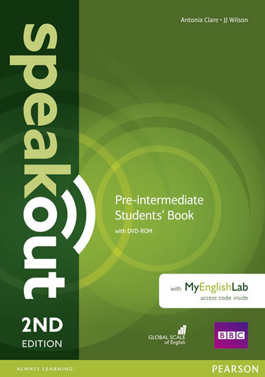 Obrázok Speakout Pre-Intermediate Students´ Book with DVD-ROM and MyEnglishLab Access Code Pack