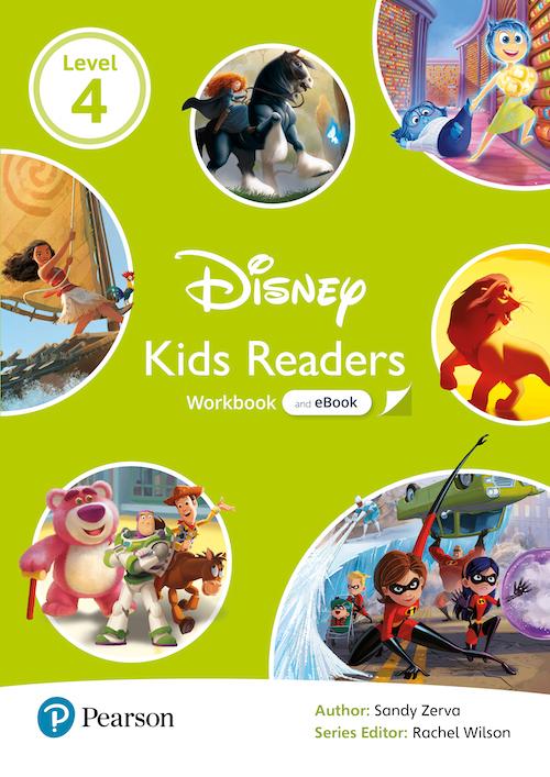 Obrázok Pearson English Kids Readers: Level 4 Workbook with eBook and Online Resources (DISNEY)