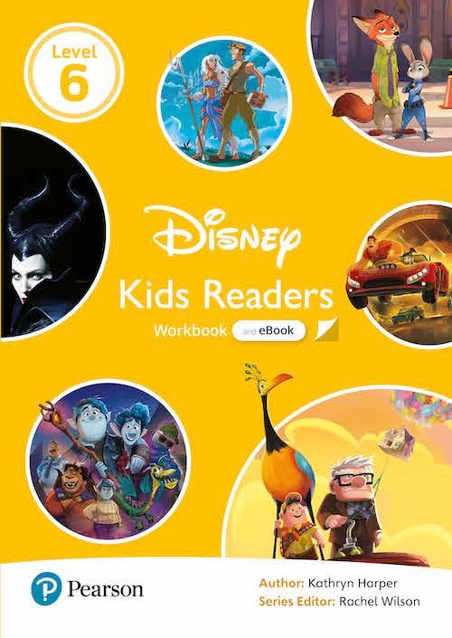 Obrázok Pearson English Kids Readers: Level 6 Workbook with eBook and Online Resources (DISNEY)