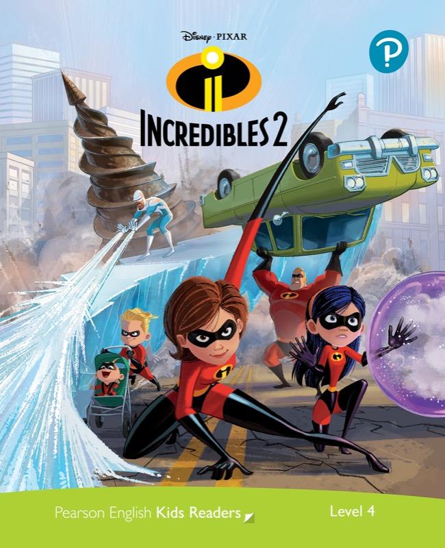 Obrázok Pearson English Kids Readers: Level 4 The Incredibles 2 (DISNEY)