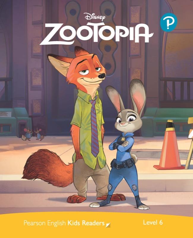 Obrázok Pearson English Kids Readers: Level 6 Zootopia (DISNEY)