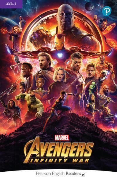 Obrázok Pearson English Readers: Level 5 Marvel Avengers Infinity War Book + Code Pack