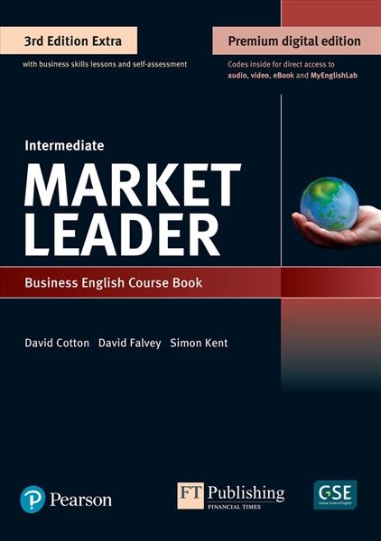 Obrázok Market Leader Intermediate Student´s Book with eBook, QR, MyLab and DVD Pack, Extra, 3rd Edition