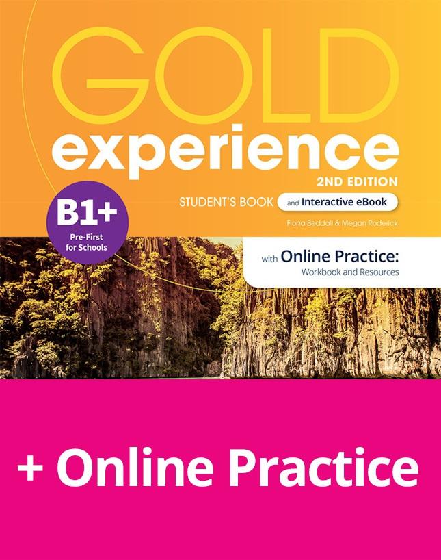 Obrázok Gold Experience B1+ Student´s Book with Online Practice + eBook, 2nd Edition