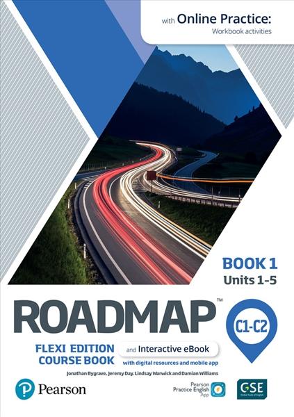 Obrázok Roadmap C1-C2 Flexi Edition Course Book 1 with eBook and Online Practice Access