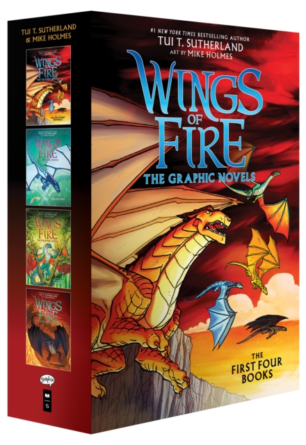 Obrázok Wings of Fire Graphix Paperback Box Set (Books 1-4)