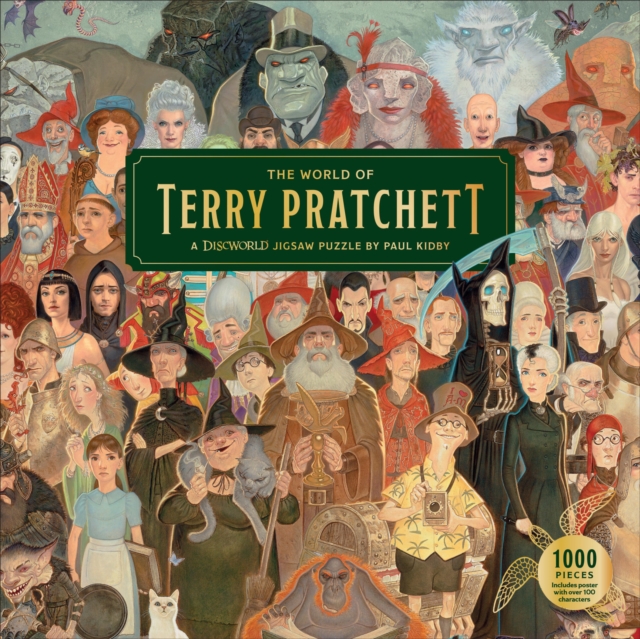 Obrázok The World of Terry Pratchett : A 1000-piece Discworld jigsaw puzzle by Paul Kidby