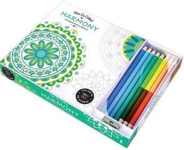 Obrázok Vive Le Color Harmony Coloring Book & Pencils