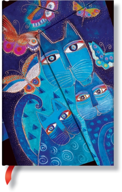 Obrázok Blue Cats & Butterflies Mini Linkovany