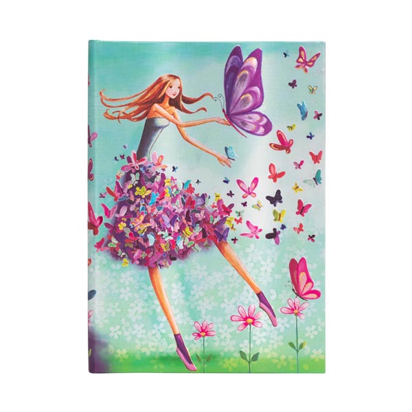 Obrázok Summer Butterflies Midi Lined