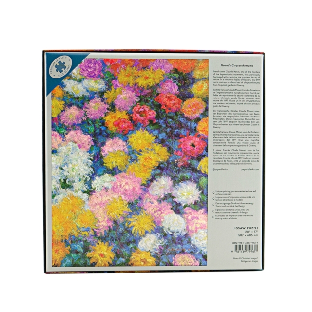 Obrázok Monet’s Chrysanthemums Puzzle