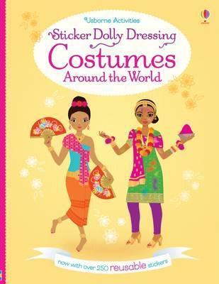 Obrázok Sticker Dolly Dressing Costumes Around the World