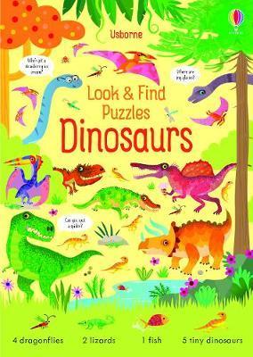 Obrázok Look and Find Puzzles: Dinosaurs