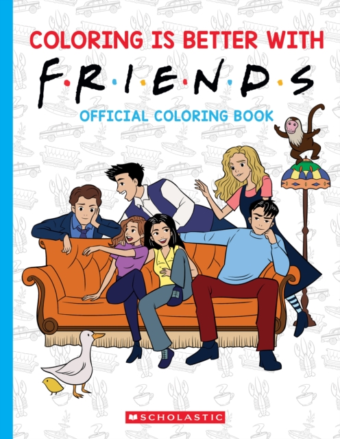 Obrázok Coloring is Better with Friends: Official Friends Coloring Book