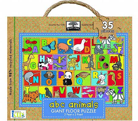 Obrázok Green Start Giant Floor Puzzles : Abc Animals