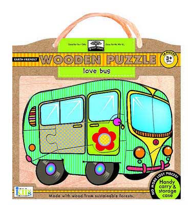 Obrázok Love Bus - Wooden Puzzle