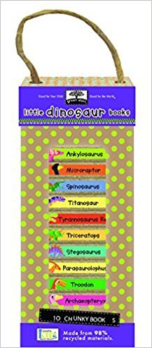 Obrázok Green Start Book Towers  Little Dinosaurs