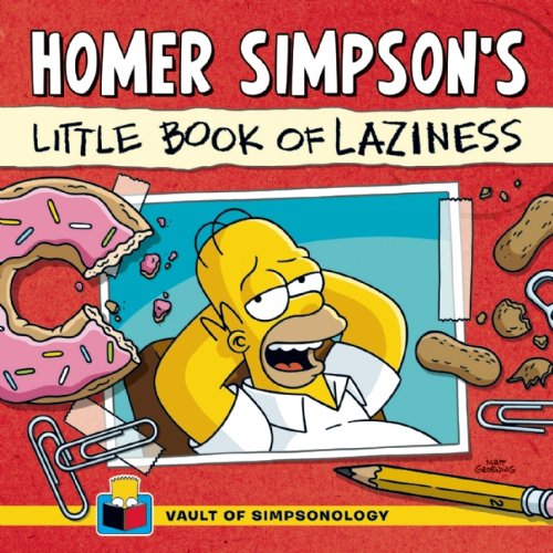 Obrázok Homer SimpsonS Little Book Of Laziness