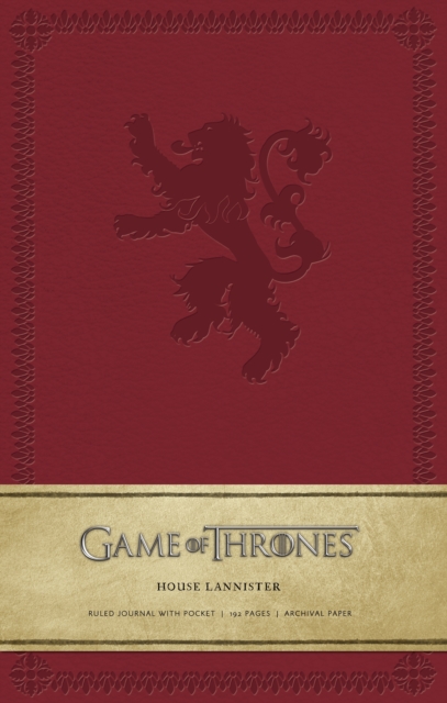 Obrázok GOT Ruled Journal: House of Lannister