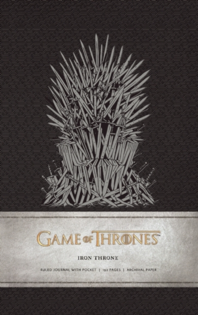 Obrázok Game of Thrones  Iron Throne Hardcover Ruled Journal