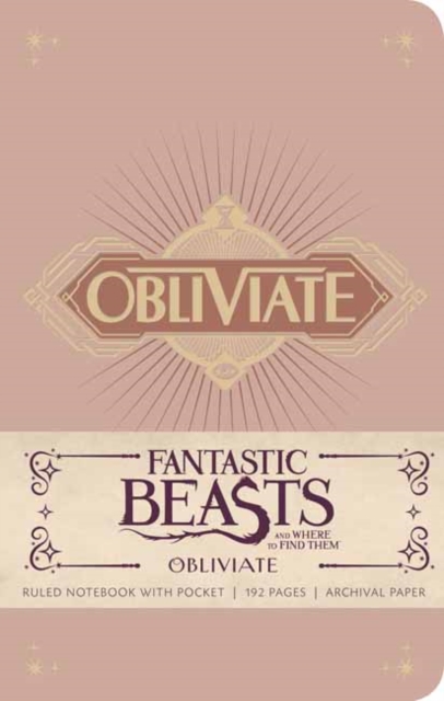 Obrázok Fantastic Beasts And Where To Find Them: Obliviate Notebook