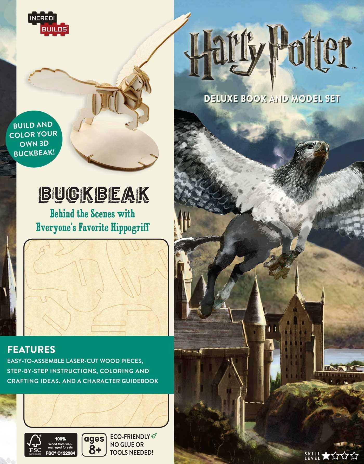 Obrázok Incredibuilds: Harry Potter: Buckbeak Deluxe Book And Model Set