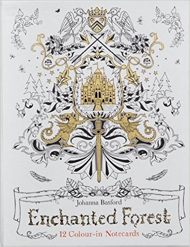 Obrázok Enchanted Forest : 12 Colour-in Notecards