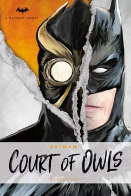 Obrázok DC Comics novels Batman The Court of Owls