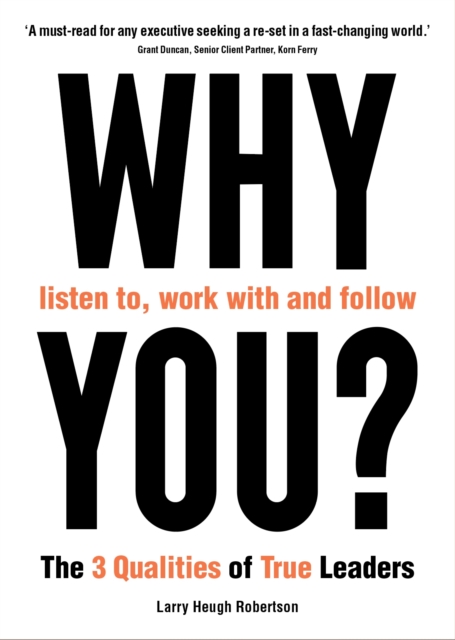 Obrázok WHY listen to, work with and follow YOU?