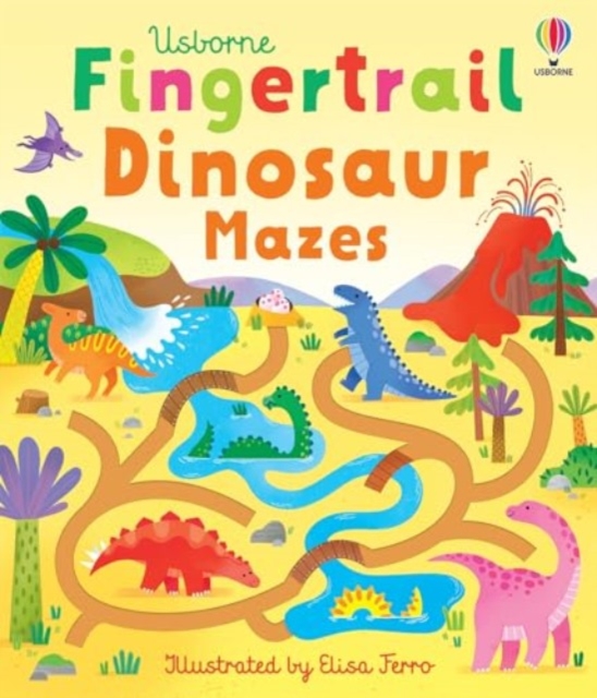 Obrázok Fingertrail Dinosaur Mazes