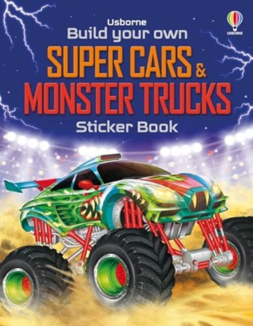 Obrázok Build Your Own Super Cars and Monster Trucks Sticker Book