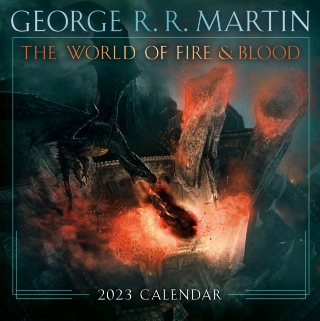 Obrázok The World of Fire & Blood 2023 Calendar