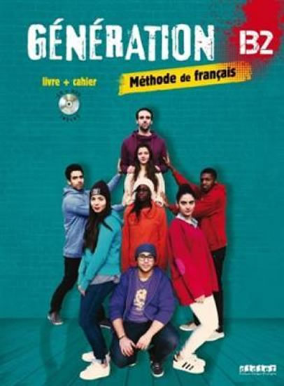 Obrázok Génération B2: Livre + Cahier + CD MP3 + DVD